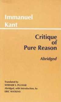 Critique Of Pure Reason Abridged