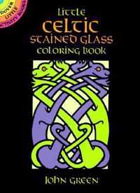 Little Celtic Stained Glass Colouring Book