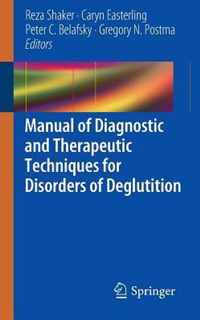 Manual of Diagnostic and Therapeutic Techniques for Disorders of Deglutition