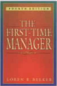 First-time Manager