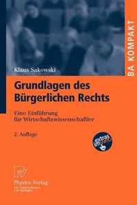 Grundlagen Des Burgerlichen Rechts