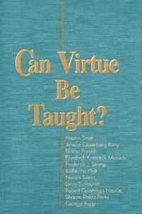 Can Virtue Be Taught