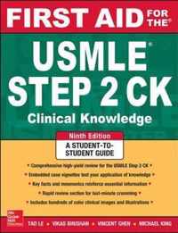 First Aid for the USMLE Step 2 CK, Ninth Edition