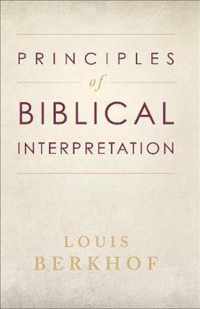 Principles of Biblical Interpretation