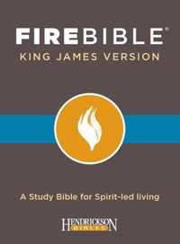 KJV Fire Bible (Bonded Leather, Black)