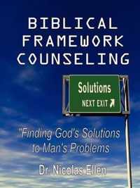 Biblical Framework Counseling