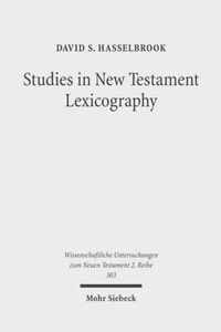 Studies in New Testament Lexicography