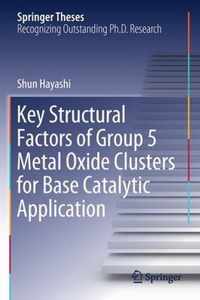 Key Structural Factors of Group 5 Metal Oxide Clusters for Base Catalytic Applic