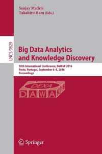 Big Data Analytics and Knowledge Discovery