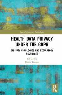 Health Data Privacy under the GDPR