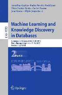 Machine Learning and Knowledge Discovery in Databases