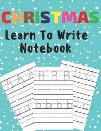 Christmas Learn To Write