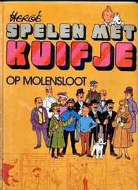 Spelen met kuifje op molensloot