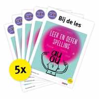 Bij de les  -   Pakket Bij de les Leer en oefen spelling (5 ex)