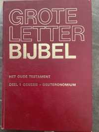 Bijbel grote letter 1 gen./deut.