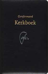 Gereformeerd kerkboek leer goudsnee luxe