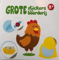 Grote Stickers - Op de boerderij 2+ (Kip)