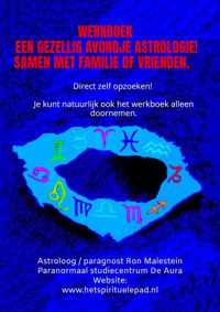 Werkboek - Een gezellig avondje Astrologie! Samen met familie of vrienden. - Paragnost Ron Malestein - Paperback (9789464480122)