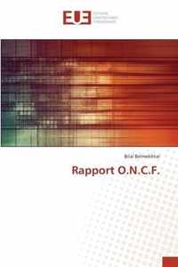 Rapport O.N.C.F.