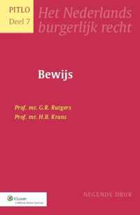 Bewijs - G.R. Rutgers, H.B. Krans - Paperback (9789013104172)