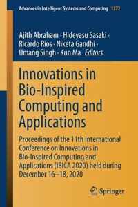 Innovations in Bio-Inspired Computing and Applications