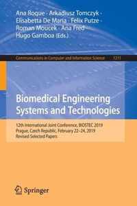 Biomedical Engineering Systems and Technologies