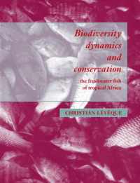 Biodiversity Dynamics and Conservation