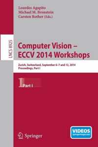 Computer Vision - ECCV 2014 Workshops