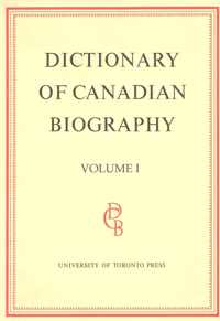 Dictionary of Canadian Biography