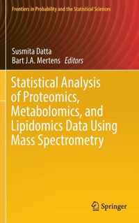 Statistical Analysis of Proteomics, Metabolomics, and Lipidomics Data Using Mass Spectrometry