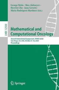 Mathematical and Computational Oncology