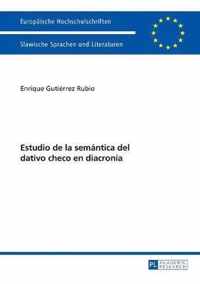 Estudio de la semántica del dativo checo en diacronía