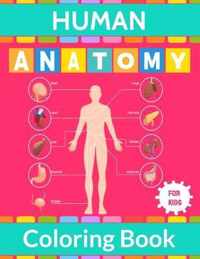 Human Anatomy Coloring Book For Kids