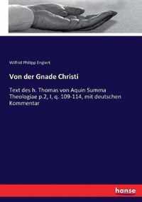 Von der Gnade Christi