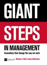 Giant Steps In Management