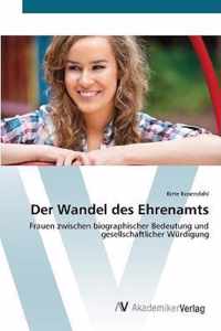 Der Wandel des Ehrenamts