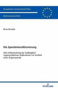 Die Spenderkonditionierung