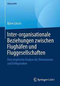 Inter organisationale Beziehungen zwischen Flughaefen und Fluggesellschaften