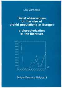 Serial observations size of orchid popul. etc.