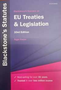 Blackstone's EU Treaties & Legislation