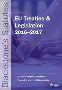 EU Treaties Legislation 2016-17