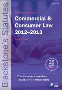 Blackstone's Statutes on Commercial & Consumer Law