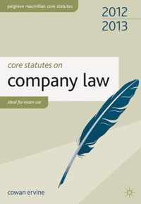 Core Statutes on Company Law