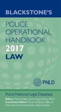 Blackstone's Police Operational Handbook 2017