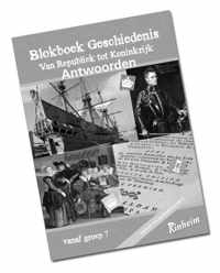 Blokboek Geschiedenis 7 Antwoorden