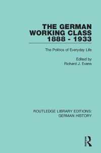 The German Working Class 1888-1933
