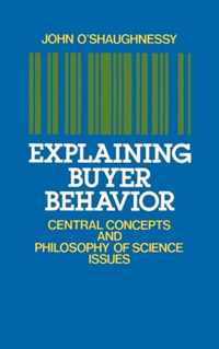 Explaining Buyer Behavior