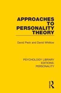 Approaches to Personality Theory