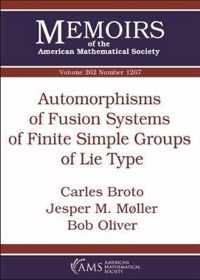 Automorphisms of Fusion Systems of Finite Simple Groups of Lie Type