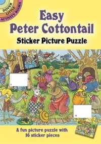 Easy Peter Cottontail Sticker Picture Puzzle